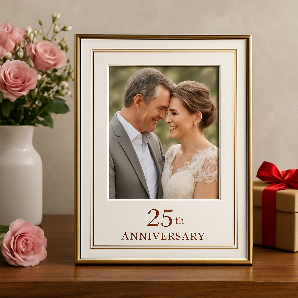 Custom Anniversary Frame
